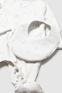 Комплект 'My Sky' з піжами, шапки та нагрудного фартуха Mayoral