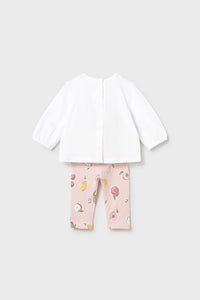 Комплект 'Fruit Salad' з двох футболок та двох пар легінсів Mayoral