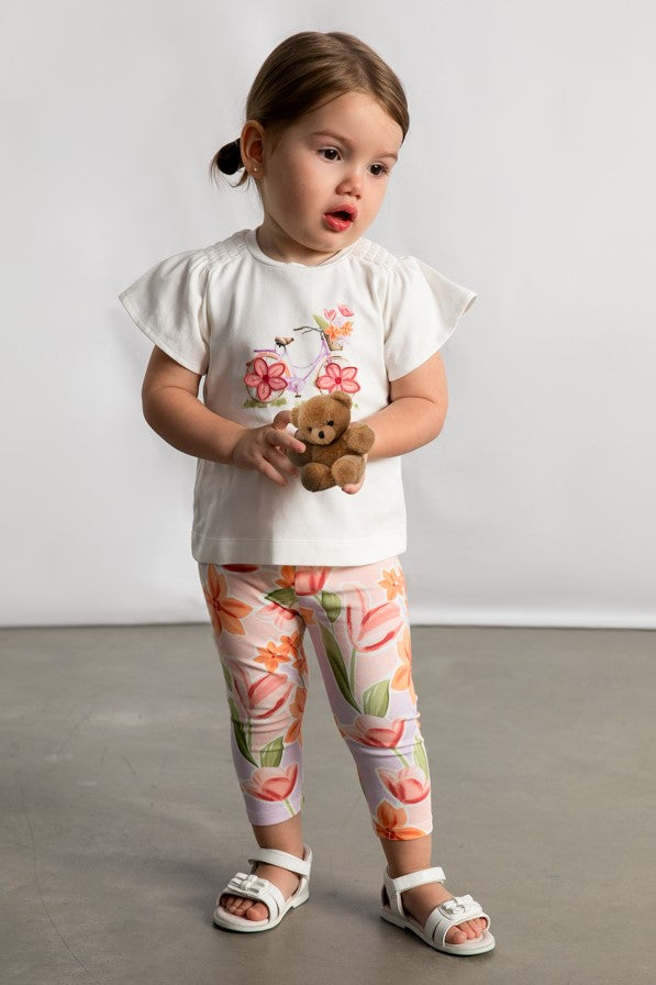 Комплект 'Peonia' з футболки та легінсів Mayoral