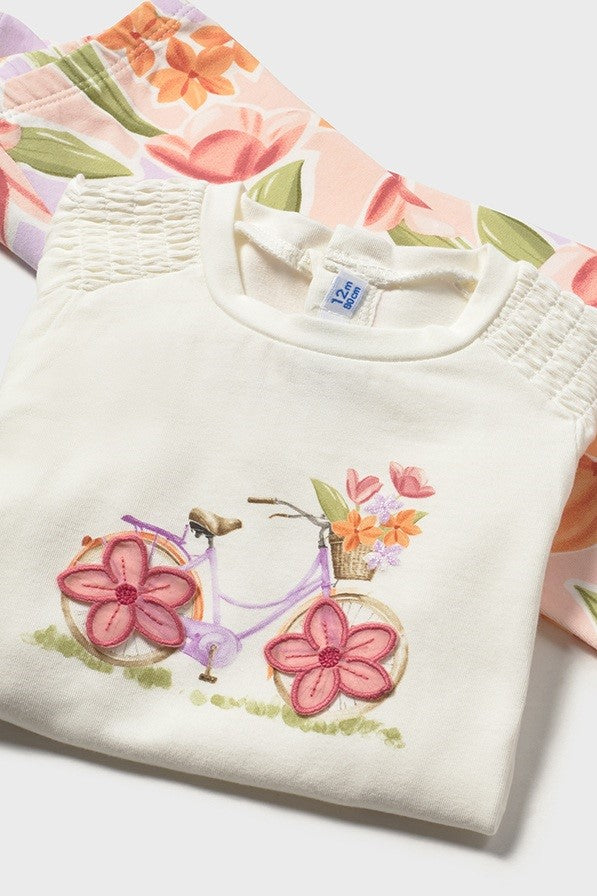 Комплект 'Peonia' з футболки та легінсів Mayoral