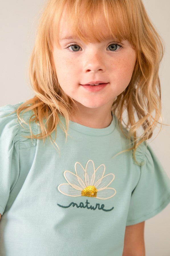 Футболка 'Wonderful Nature' з ромашкою Mayoral