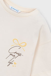 Футболка 'Rebel Vanilla' з хустинкою Mayoral