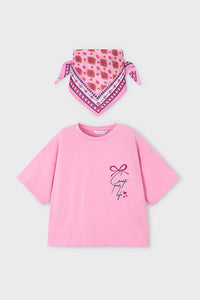 Футболка 'Rebel Vanilla' з хустинкою Mayoral