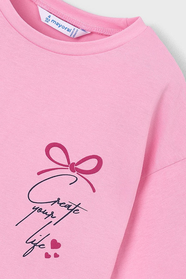 Футболка 'Rebel Vanilla' з хустинкою Mayoral