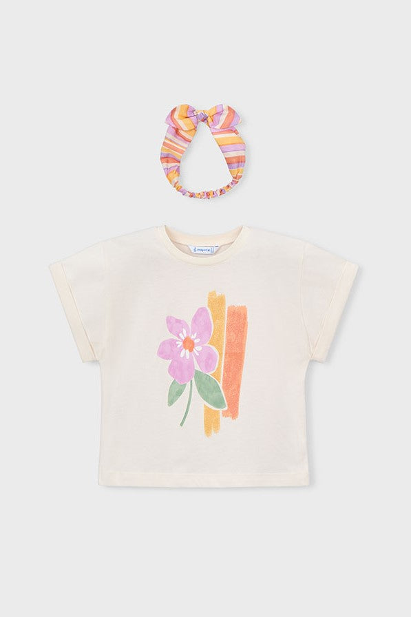 Футболка 'Bloom Explorer' з пов'язкою на голову Mayoral