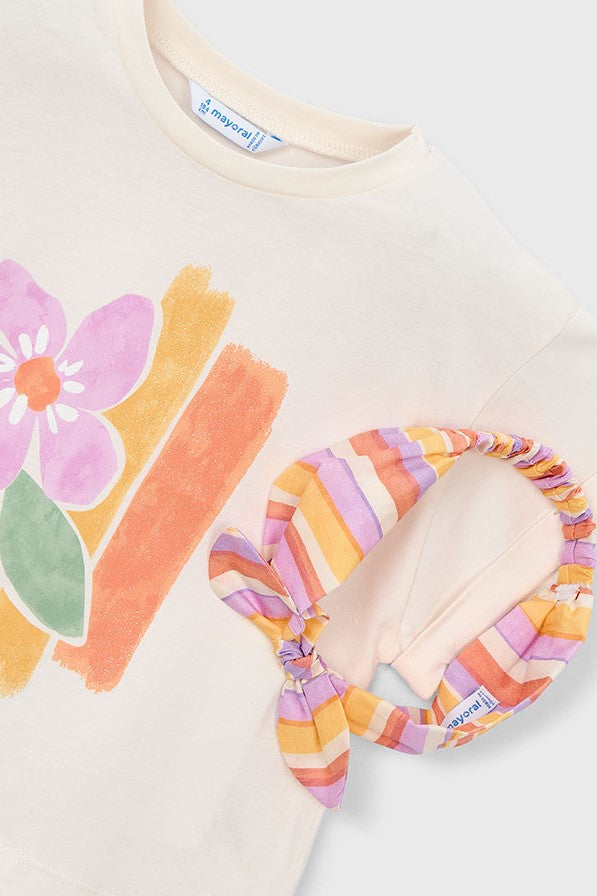 Футболка 'Bloom Explorer' з пов'язкою на голову Mayoral