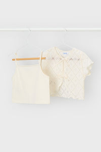 Комплект 'Nostalgic Lavender' з футболки та топа Mayoral