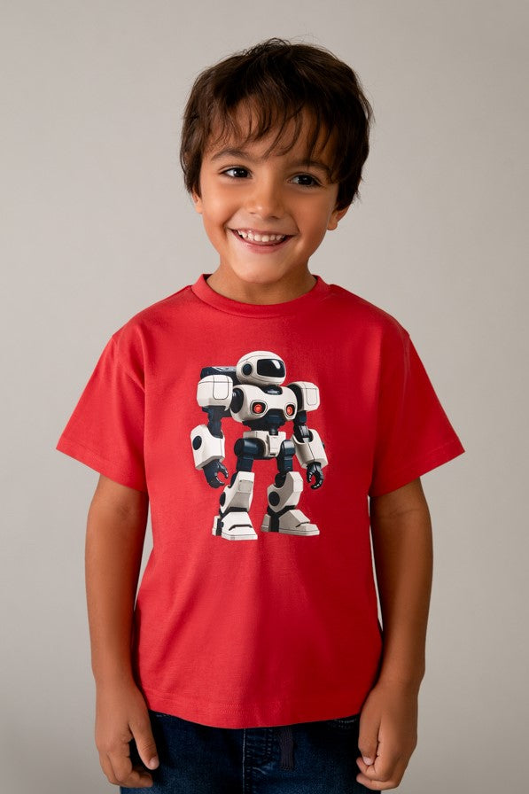 Футболка 'Real Gamer' з роботом Mayoral