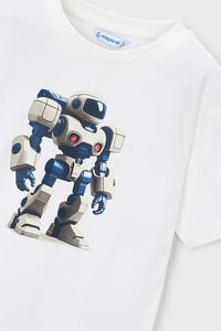 Футболка 'Real Gamer' з роботом Mayoral