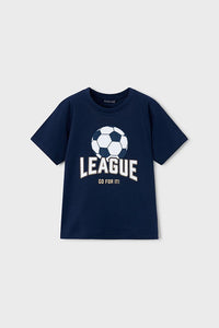 Футболка 'Club Blue' з м'ячем