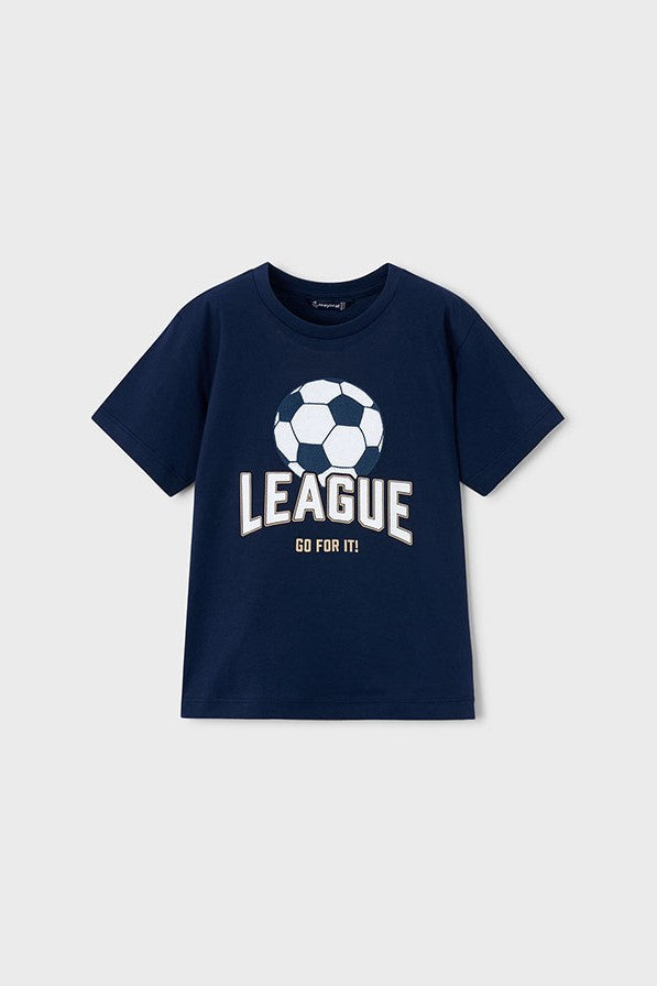 Футболка 'Club Blue' з м'ячем