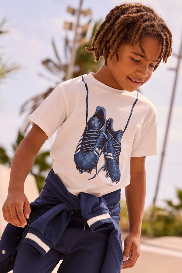 Футболка 'Club Blue' з малюнком Mayoral