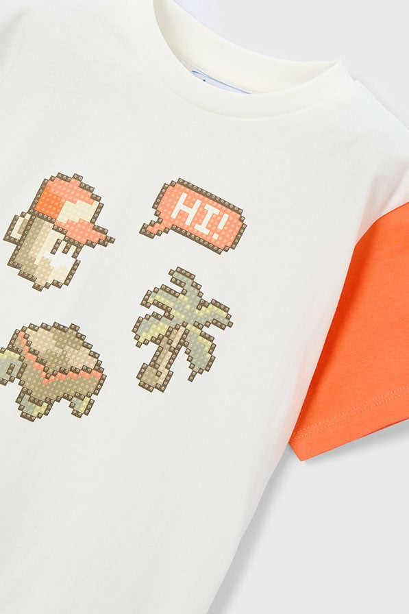 Футболка 'Virtual Orange' для хлопців Mayoral