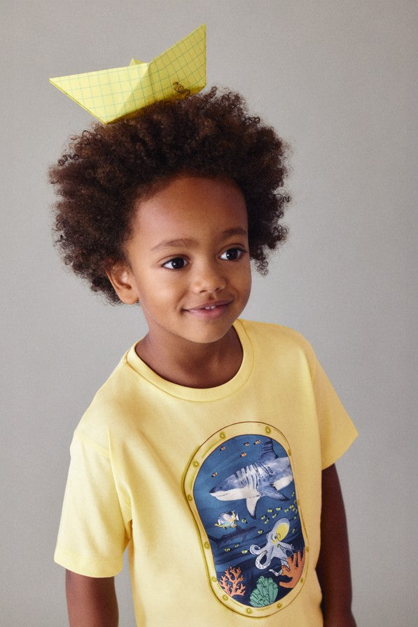 Футболка 'Shore Yellow' з малюнком Mayoral