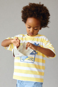 Футболка 'Shore Yellow' в смужку Mayoral