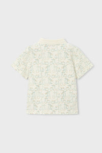 Футболка-поло 'Raw Green' з принтом Mayoral