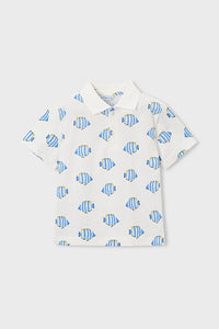 Футболка-поло 'Raw Green' з принтом Mayoral