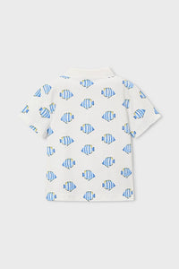 Футболка-поло 'Raw Green' з принтом Mayoral