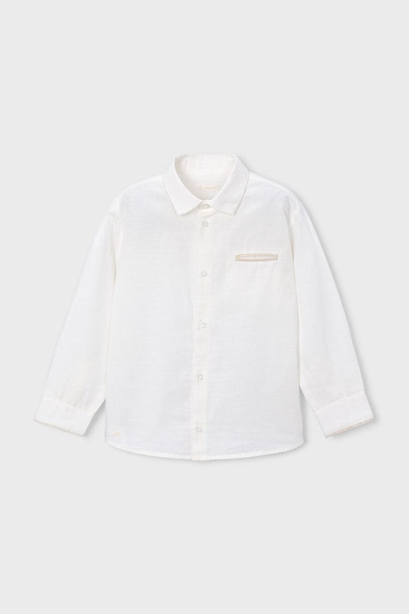 Сорочка 'Linen Avena' з льону Mayoral