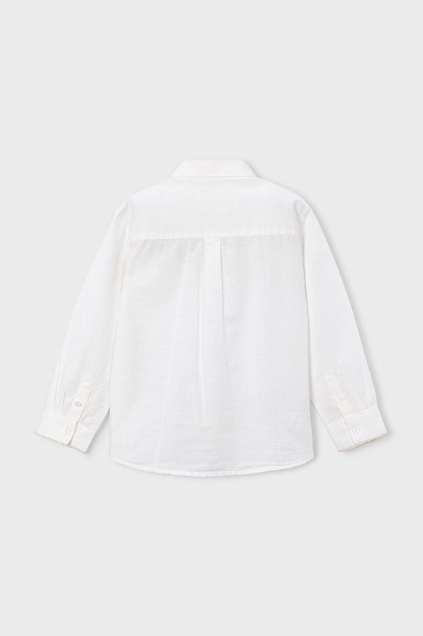 Сорочка 'Linen Avena' з льону Mayoral