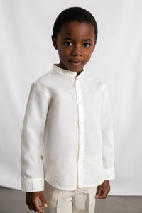 Сорочка 'Linen Avena' з коміром стійкою Mayoral