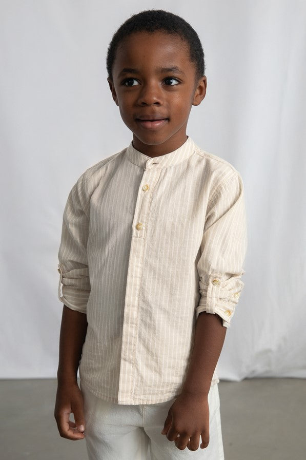 Комплект 'Linen Avena' з сорочки та шортів Mayoral