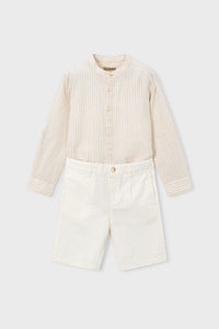 Комплект 'Linen Avena' з сорочки та шортів Mayoral