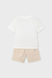 Комплект 'Raw Green' з футболки та шортів Mayoral