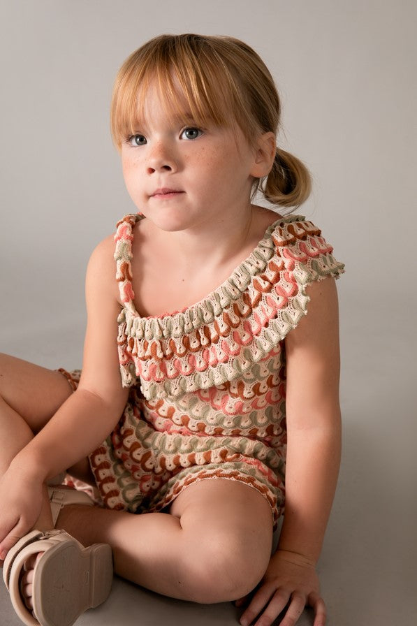 Дитячий комплект 'Bloom Explorer' з топа та шортів для дівчат Mayoral