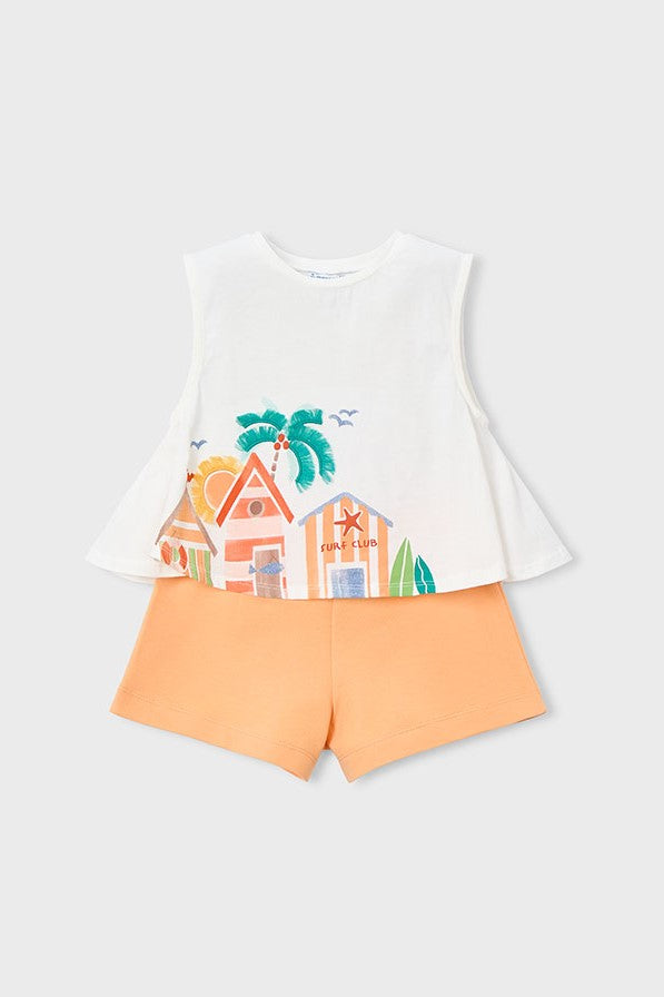 Комплект 'Coastal Vibes' з топа та шортів Mayoral