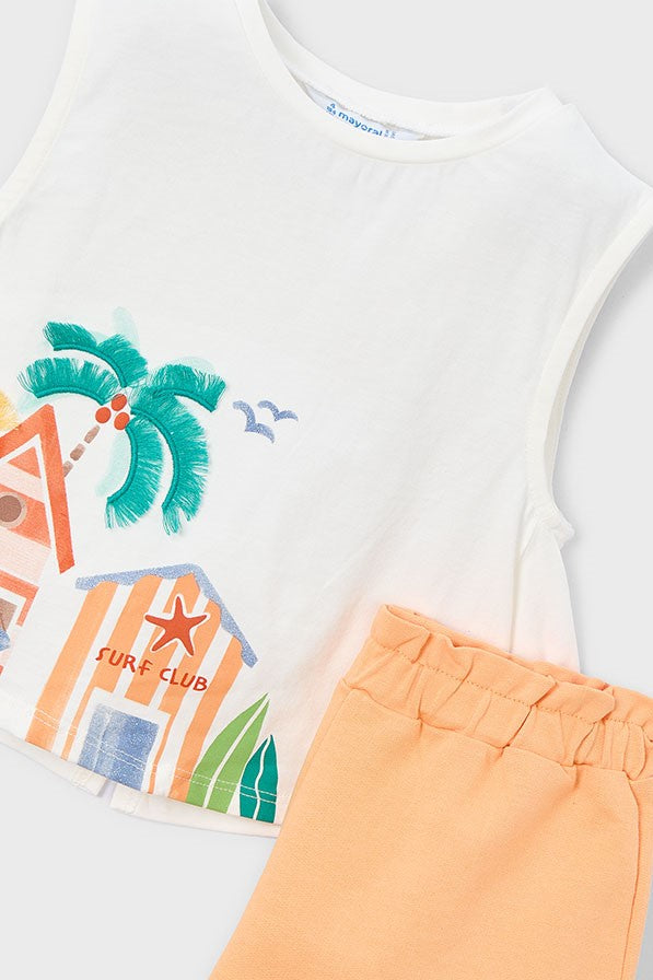 Комплект 'Coastal Vibes' з топа та шортів Mayoral