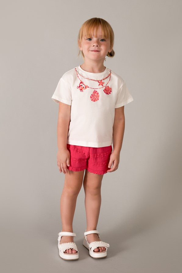 Комплект 'Crab Splash' з футболки та шортів Mayoral