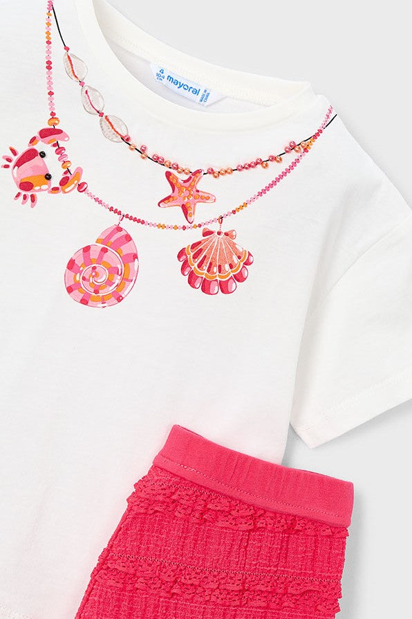 Комплект 'Crab Splash' з футболки та шортів Mayoral
