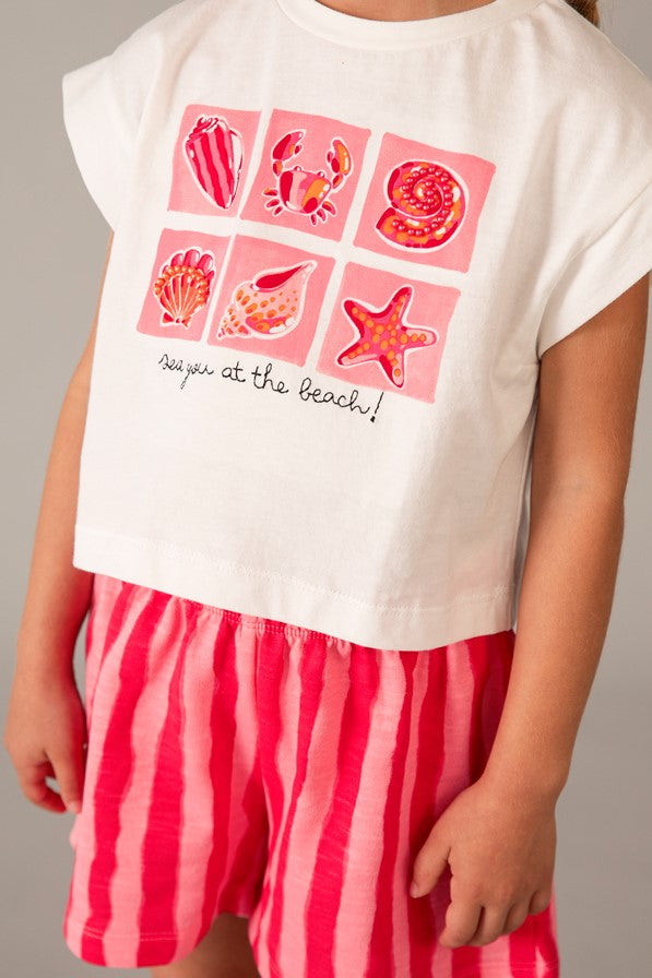 Комплект 'Crab Splash' з футболки та шортів Mayoral