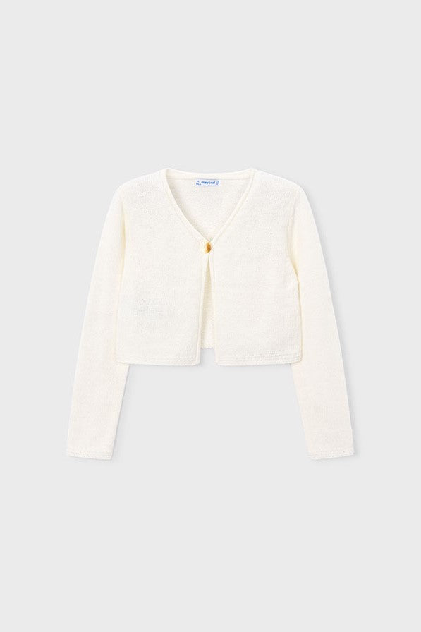 Дитячий кардиган 'Organic Luxe' в'язаний для дівчат Mayoral