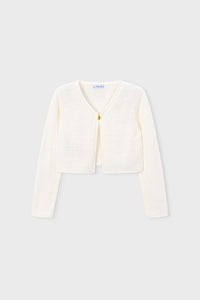 Дитячий кардиган 'Organic Luxe' в'язаний для дівчат Mayoral