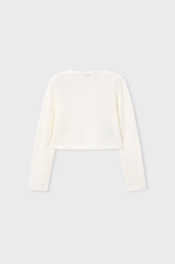 Дитячий кардиган 'Organic Luxe' в'язаний для дівчат Mayoral