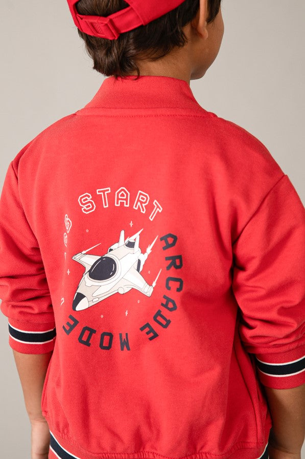 Бомбер 'Gamer Red' для хлопців Mayoral