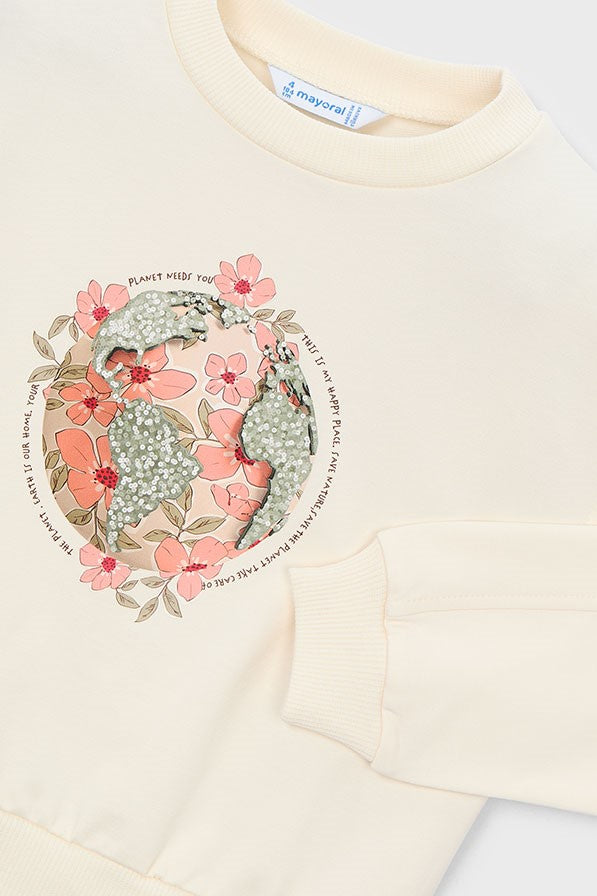 Світшот 'Bloom Explorer' з малюнком Mayoral