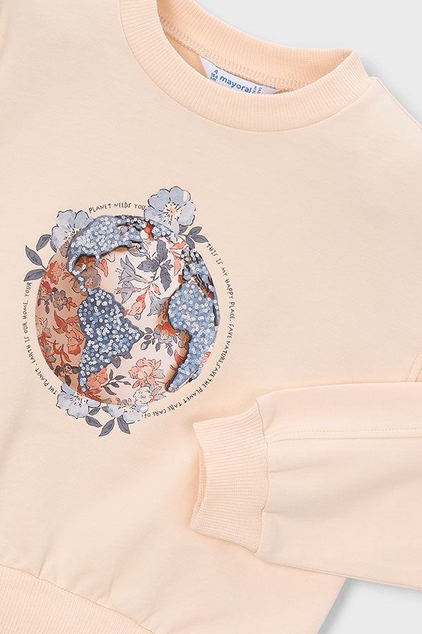 Світшот 'Bloom Explorer' з малюнком