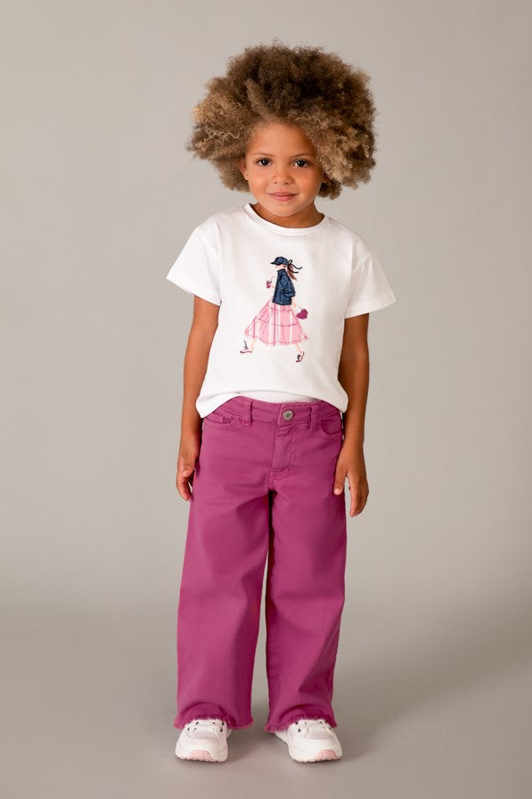 Штани 'Rebel Vanilla' фасону Wide Leg Mayoral