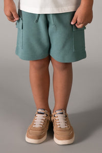 Комплект 'Raw Green' з двох футболок та шортів Mayoral