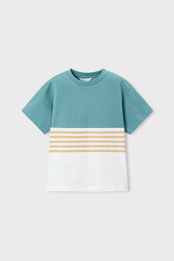 Комплект 'Raw Green' з двох футболок та шортів Mayoral