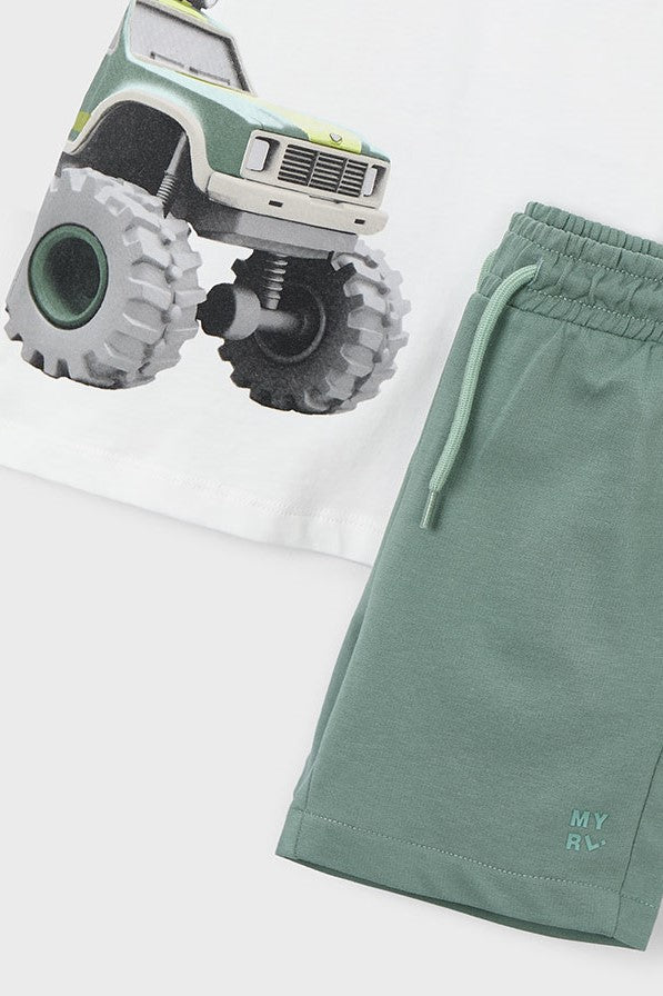 Комплект 'Speed Citric' з футболки та шортів Mayoral