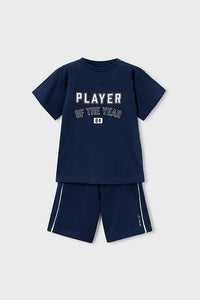 Комплект 'Club Blue' з футболки та шортів Mayoral