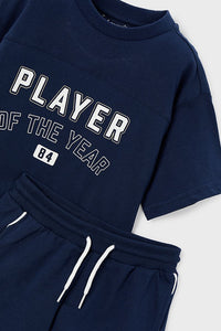 Комплект 'Club Blue' з футболки та шортів Mayoral