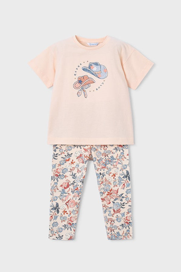 Комплект 'Rodeo Drive' з футболки та легінсів Mayoral