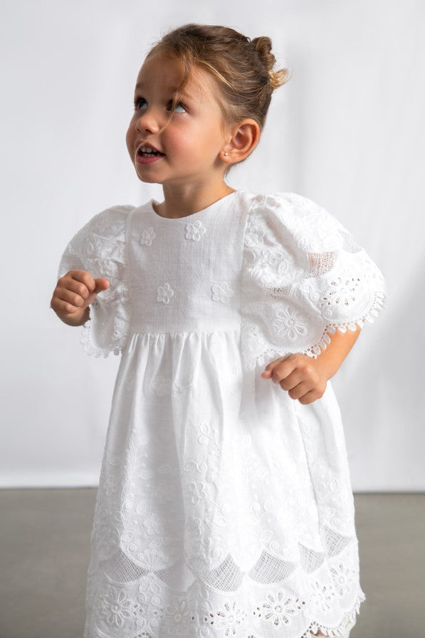 Сукня 'Vibrant Rose' з вишивкою Mayoral