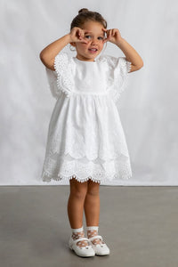 Сукня 'Vibrant Rose' з вишивкою Mayoral