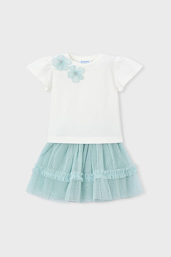 Комплект 'Wonderful Nature' з футболки та спідниці Mayoral